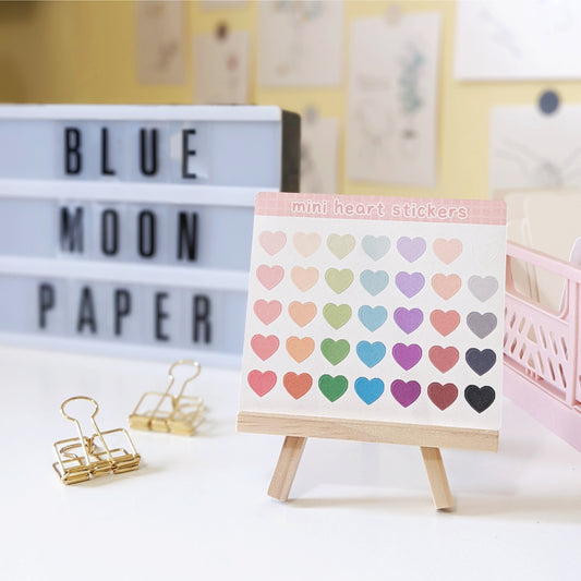 Mini Squares Sticker Sheet  8 Colours – Blue Moon Paper