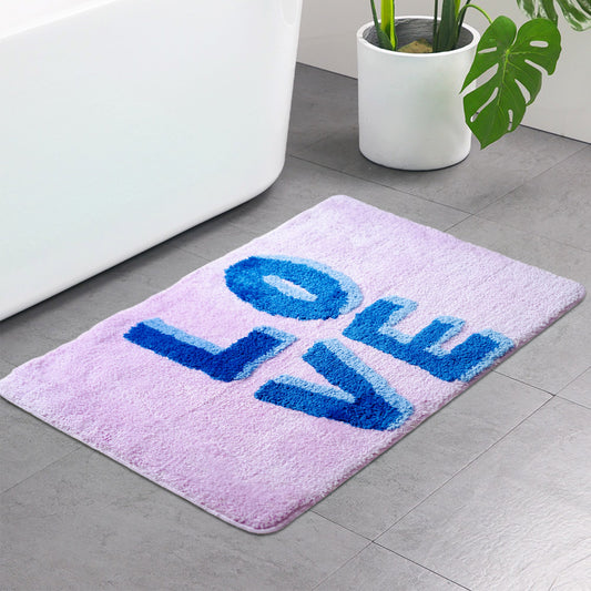 Feblilac Black Bat Bath Mat, Fun Soft Absorbent Bathroom Rug, Non-Slip –  Feblilac® Mat