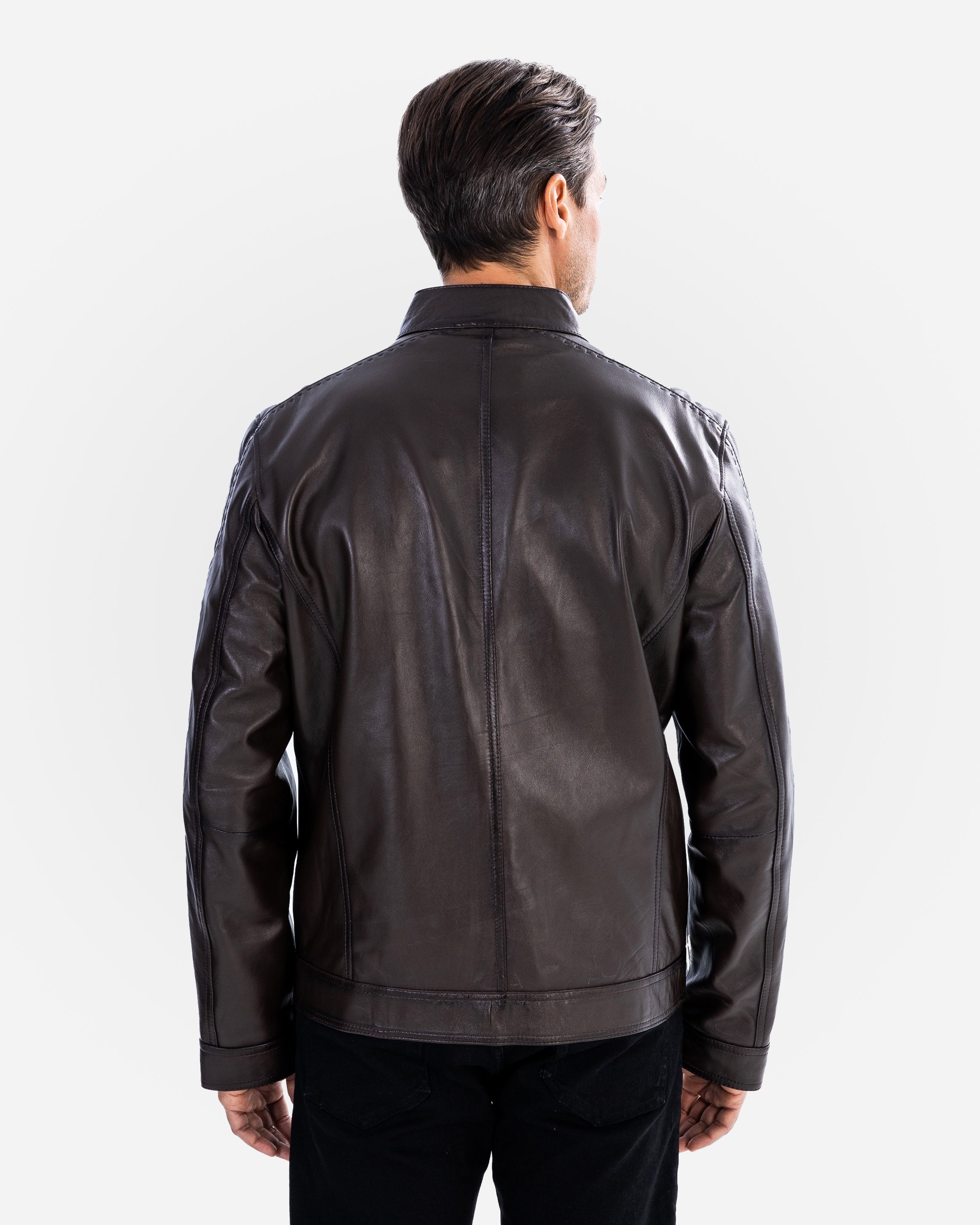 David Leather Jacket – Cuir Dimitri