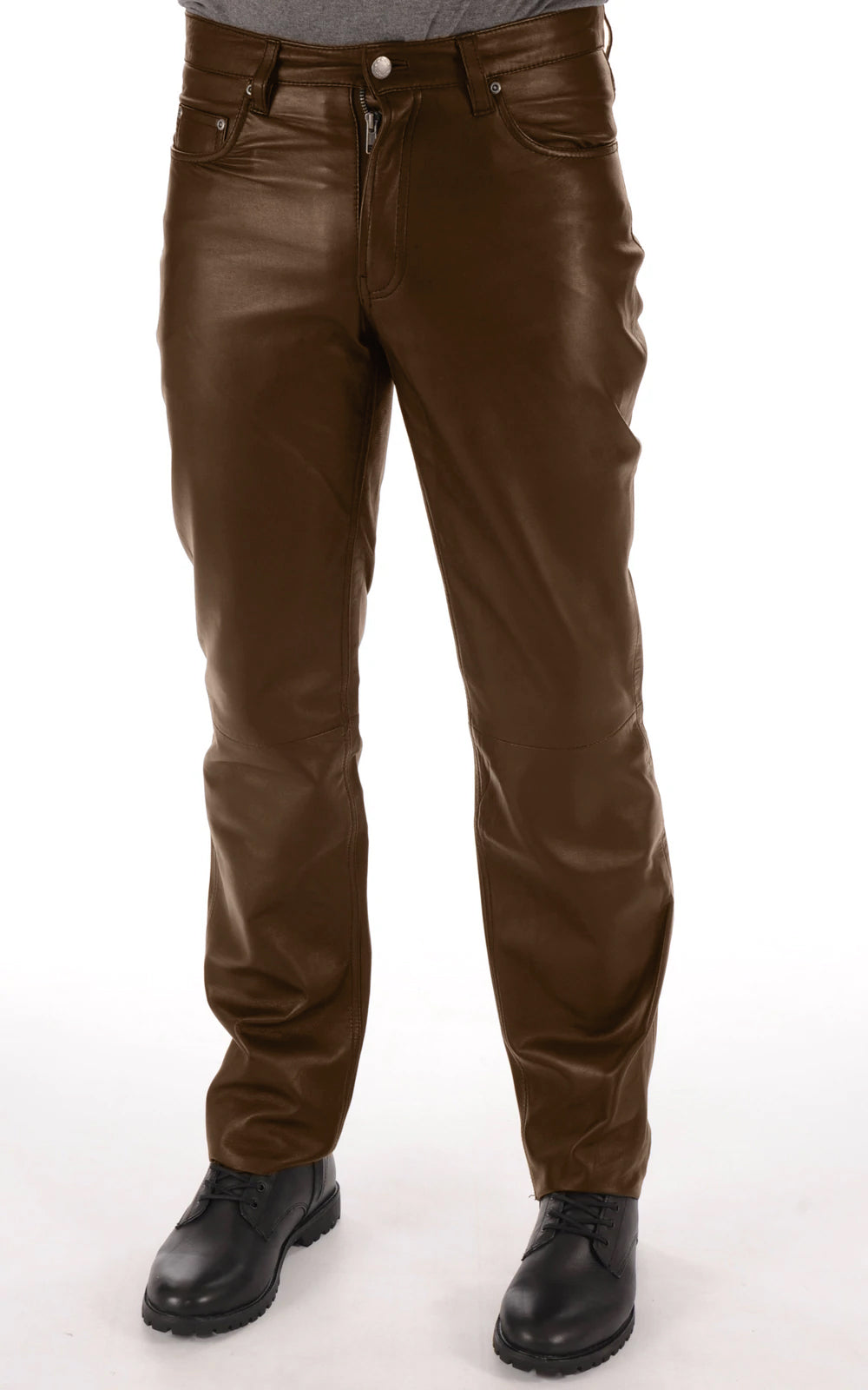 Black Duchamp Leather Pants by FREI-MUT on Sale