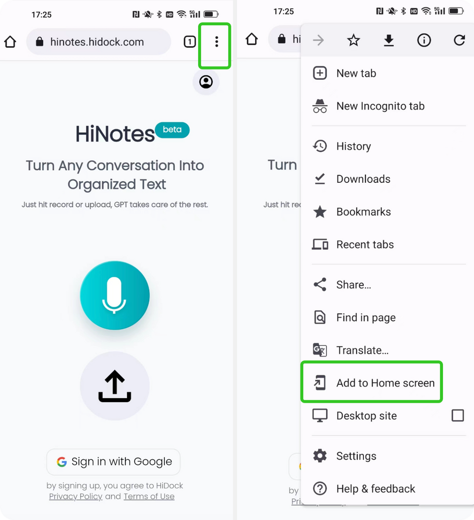 Install HiNotes on Your Android Phone