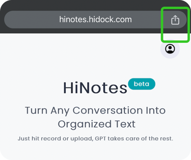 Install HiNotes on iPhone or iPad