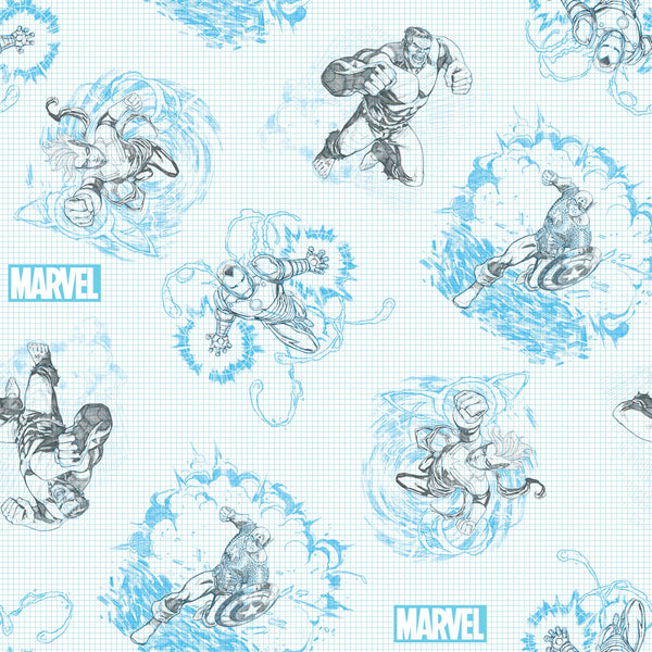 Marvel Spiderman Web Crawler Fabric by the yard