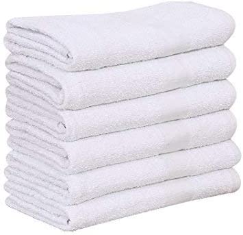 16x27 Black Hand Towels - 3.25 lb/dz