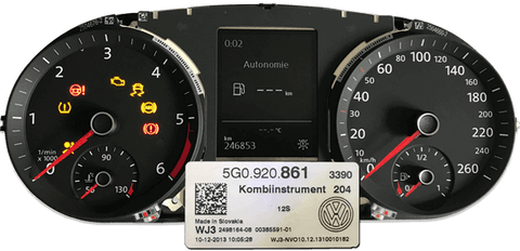 Scorpio Barracuda MQB dashboard calibration By ABKEYS