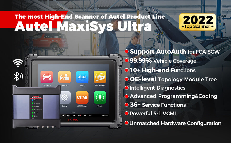 Autel MaxiSys Ultra Diagnostic Tool Overview By ABKEYS