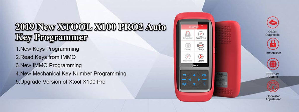 XTool X100 Pro2 key programmer overview By ABKEYS