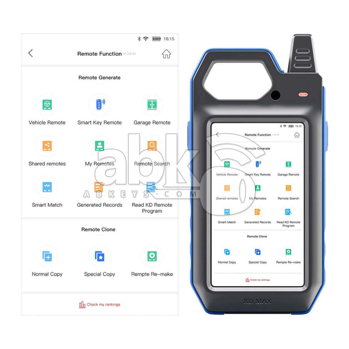 KEYDIY Max key Tool Programmer Features By ABKEYS