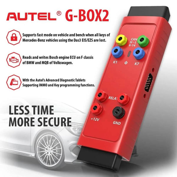 Caractéristiques de l'adaptateur Autel G-Box 2 par ABKEYS