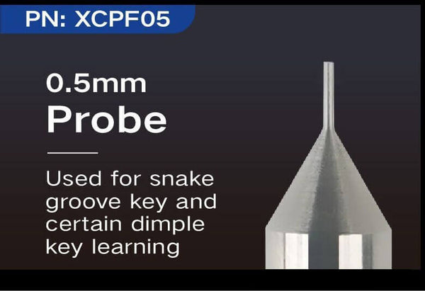 Trazador de hoyuelos Xhorse XCPF05GL de 0,5 mm de ABKEYS