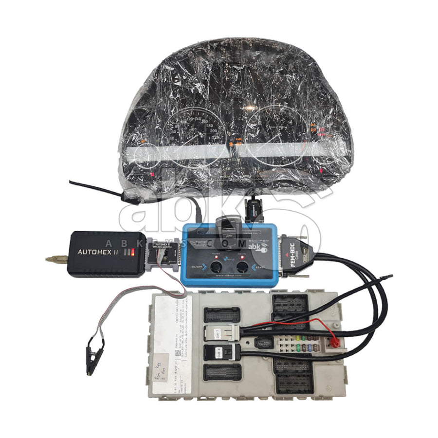 How to Connect The BMW FEM-BDC Test Platform By ABKEYS