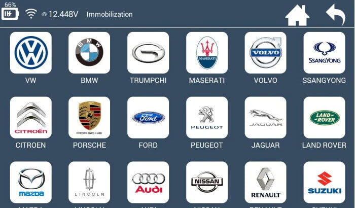 Lonsdor K518ISE Programmer Immobilization Car Coverage List By ABKEYS