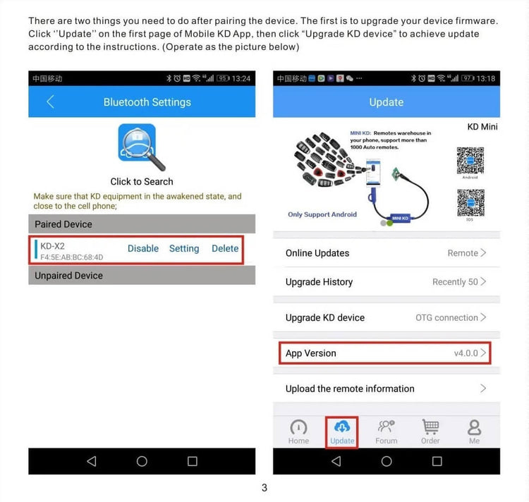 Manual de usuario del programador de llaves KEYDIY KD X2_3 por ABKEYS