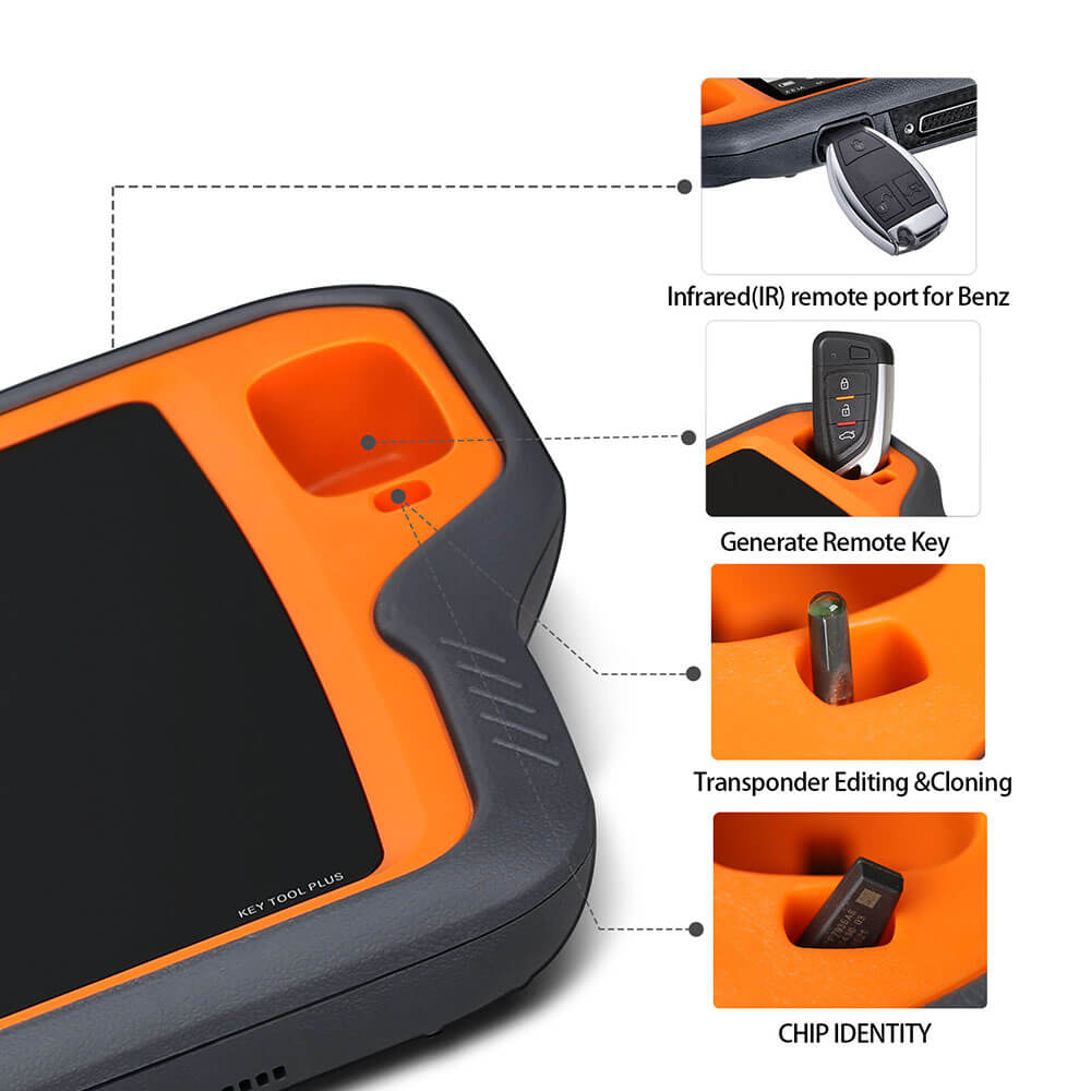 Xhorse VVDI Key Tool Plus Capacités de transpondeur de programmeur clé par ABKEYS