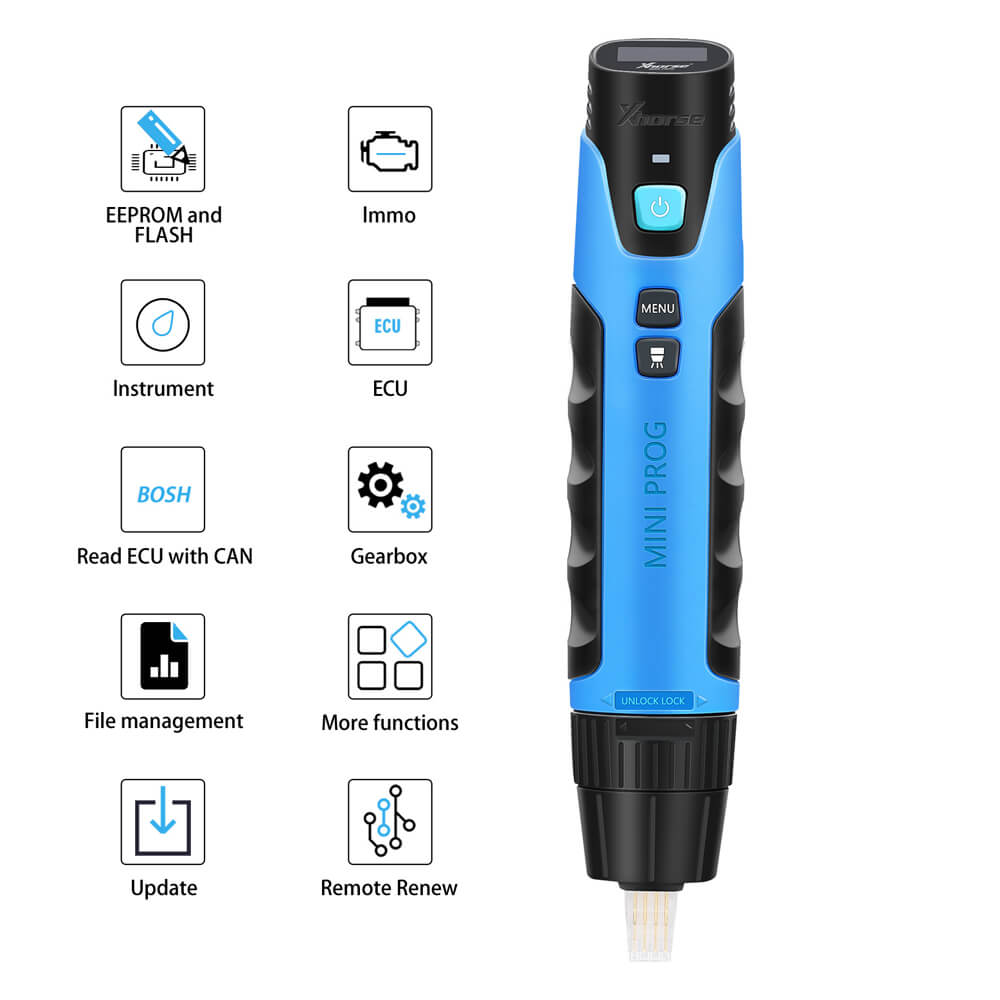 Xhorse VVDI MINI Prog Chip Programmer Features By ABKEYS