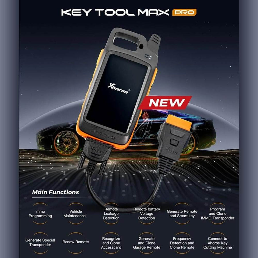 Xhorse VVDI Key Tool Max Pro Caractéristiques du programmeur clé par ABKEYS