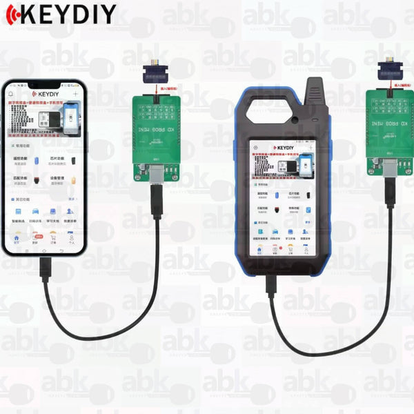 Como usar a ferramenta KEYDIY KD Mini Prog da ABKEYS