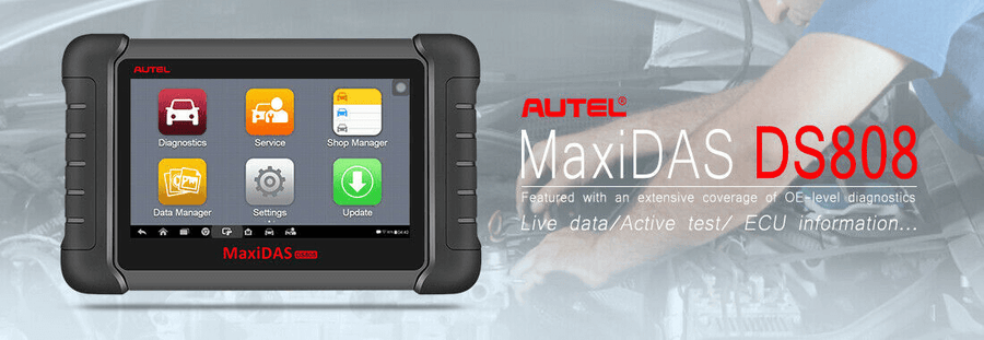 Autel MaxiDAS DS808 Diagnostic Tool Functions By ABKEYS