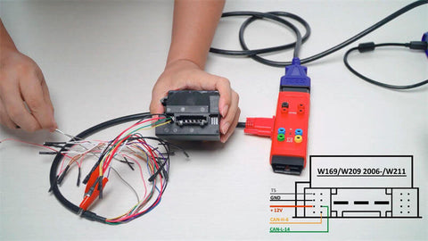 Cómo conectar el Adaptador Autel G-Box3 a Mercedes EISPor ABKEYS