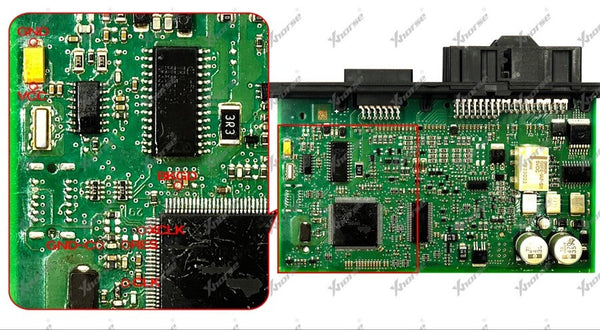 How to Fix the Xhorse XDNP11 CAS3 Solder Free Adapter To BMW CAS3 By ABKEYS