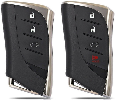 KEYDIY KD TB02 Coleção de chaves inteligentes Lexus 2018+ estilo da ABKEYS