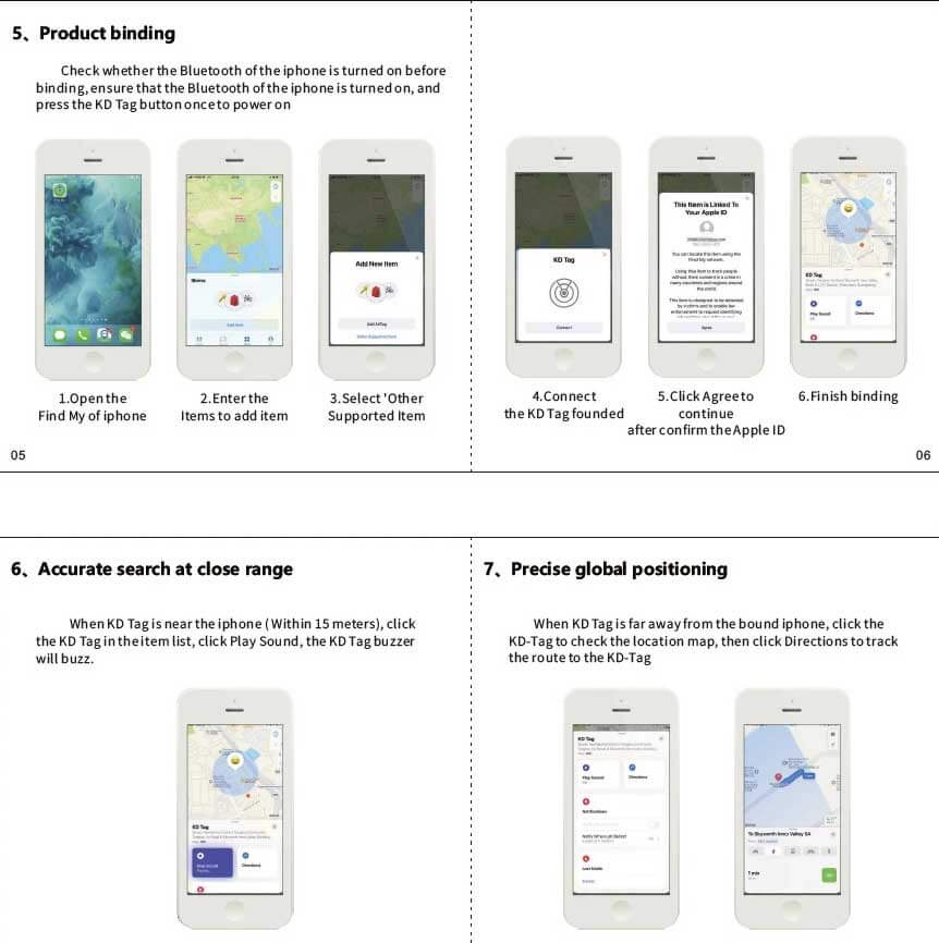 KEYDIY KD GPS Tracking TAG User Manual 2 By ABKEYS