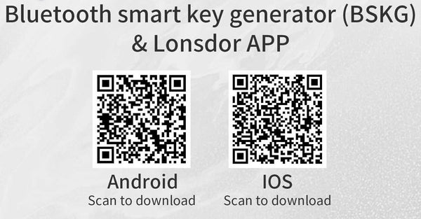 Lonsdor BSKG Bluetooth Smart Key Generator Software Link