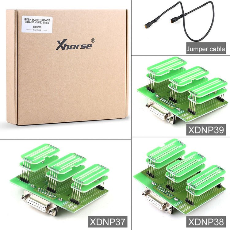 Conjunto de adaptador de leitura Xhorse BMW DME ISN XDNP33 contém por ABKEYS