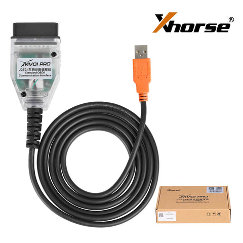 La caja de cables Xhorse MVCI PRO J2534 contiene por ABKEYS