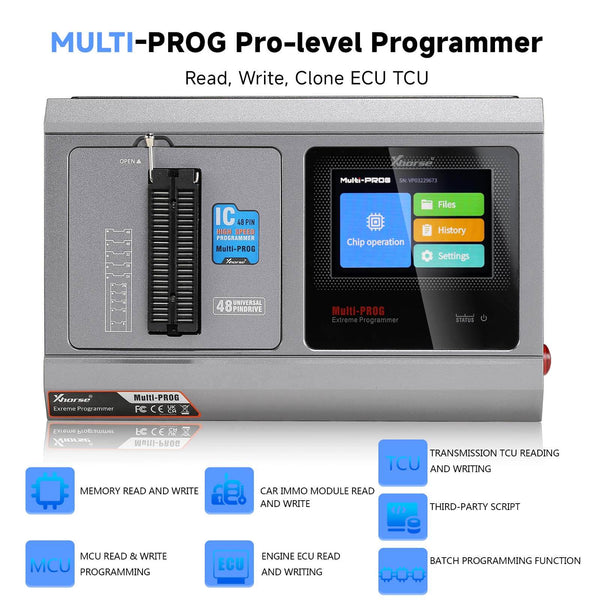 Xhorse VVDI Multi Prog Programmer Functions By ABKEYS