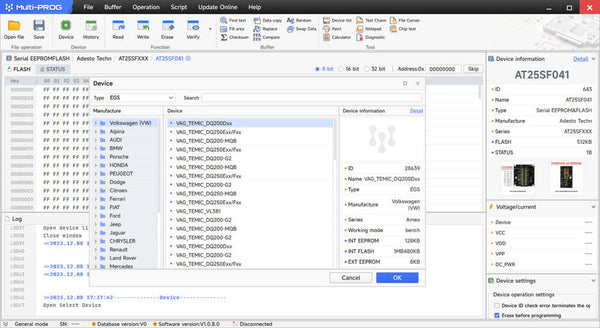 Xhorse VVDI Multi Prog PC Software Functions By ABKEYS