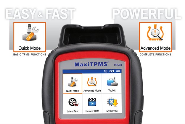 Autel TS508 Maxi TPMS Programmeur MODES DE SERVICE Par ABKEYS