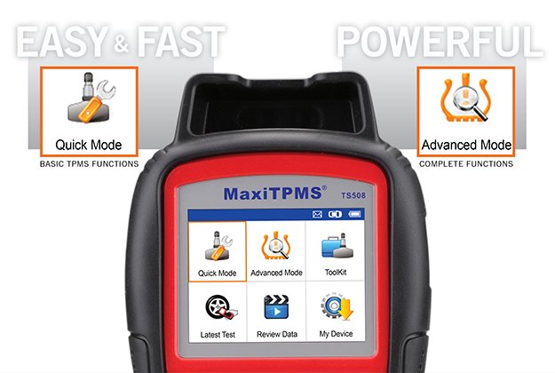 Autel TS508 Maxi TPMS Programmer SERVICE MODES By ABKEYS