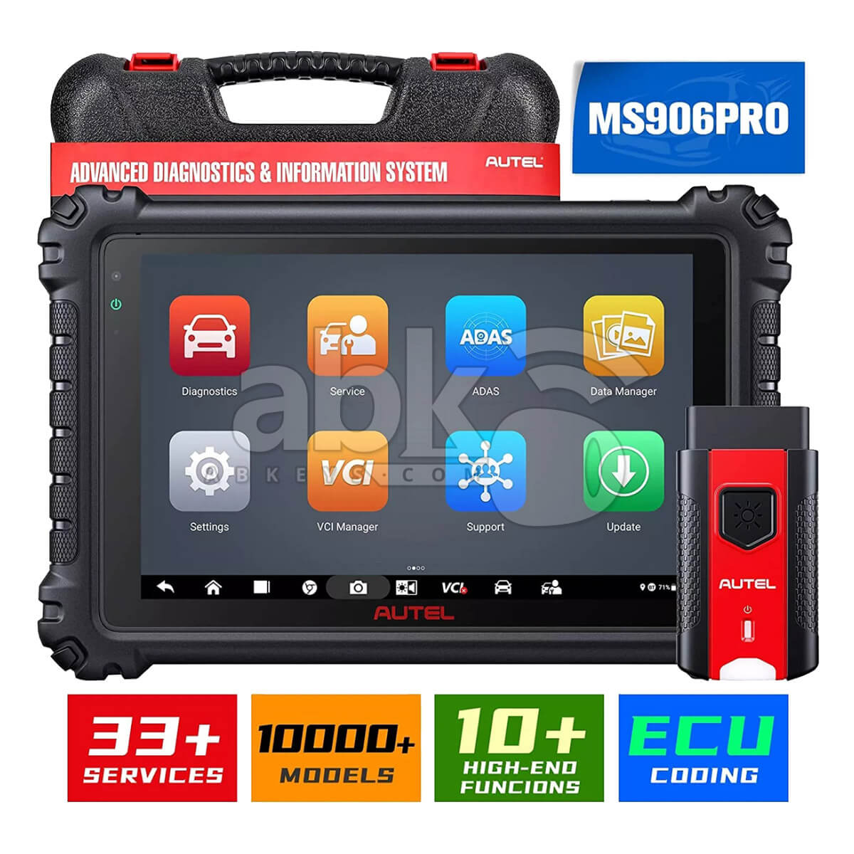 Autel MaxiSYS MS906 Pro-TS Diagnostic Scanner - Complete TPMS Function –  DiagMart