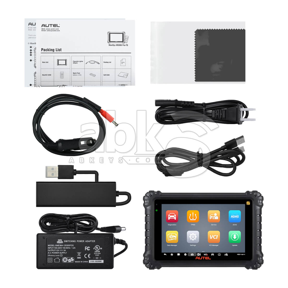 Autel MaxiSYS MS906 Pro Auto Diagnostic Scanner ABK-1296