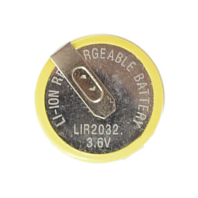 LIR2032 Coin Cell Cmos Battery CR2032 3.6V Rechargeable Lithium Batteries  10Pcs