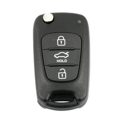 Keyecu FCC ID: PLN BONTEC-T011 Upgraded Remote Control Car Key Fob 4  Buttons for Kia Optima Spectra 2003 2004 2005 2006 