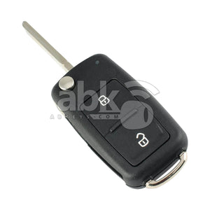 VOLKSWAGEN VW UNCUT KEY FOB OEM REMOTE KEYLESS ENTRY TRANSMITTER 5K0 837  202 AE