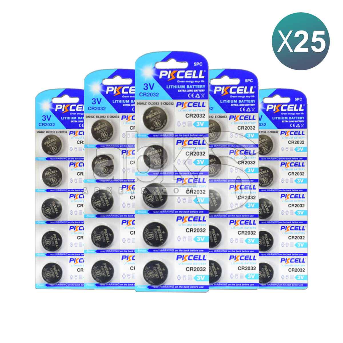 CR2032 Battery - CR2032 3V Lithium Battery, 24 pcs 