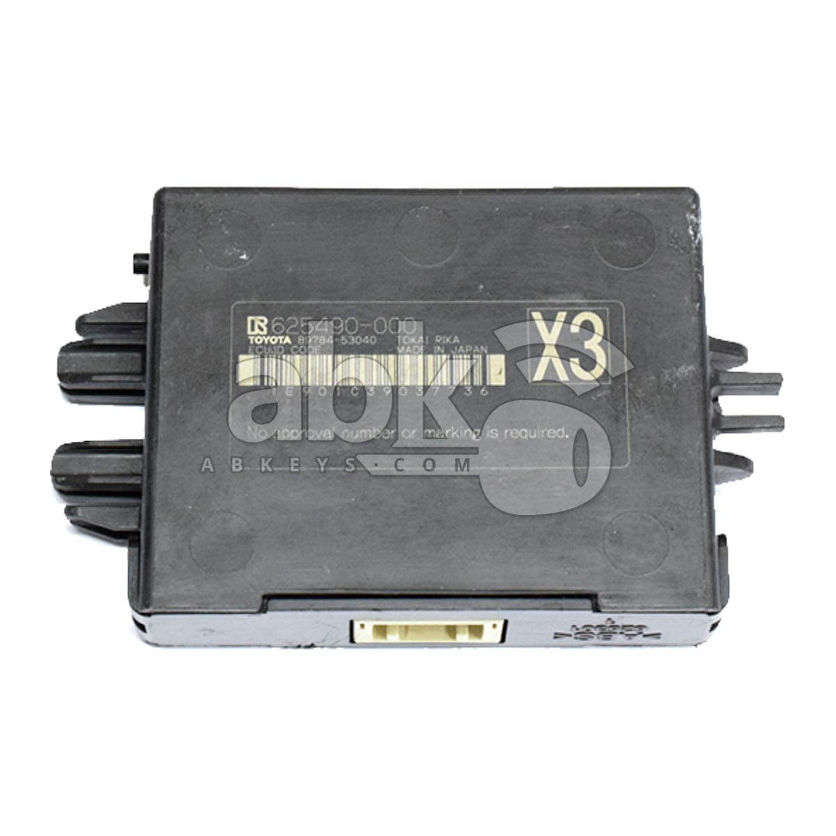 Lexus ECU ID Code 89784-53040 8978453040