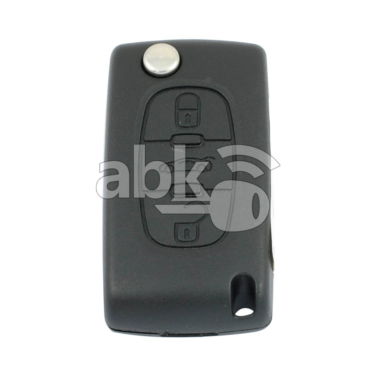 2 Buttons Remote Key Shell Fob Case Flip CE0536 Fit For PEUGEOT 207 307 308  407