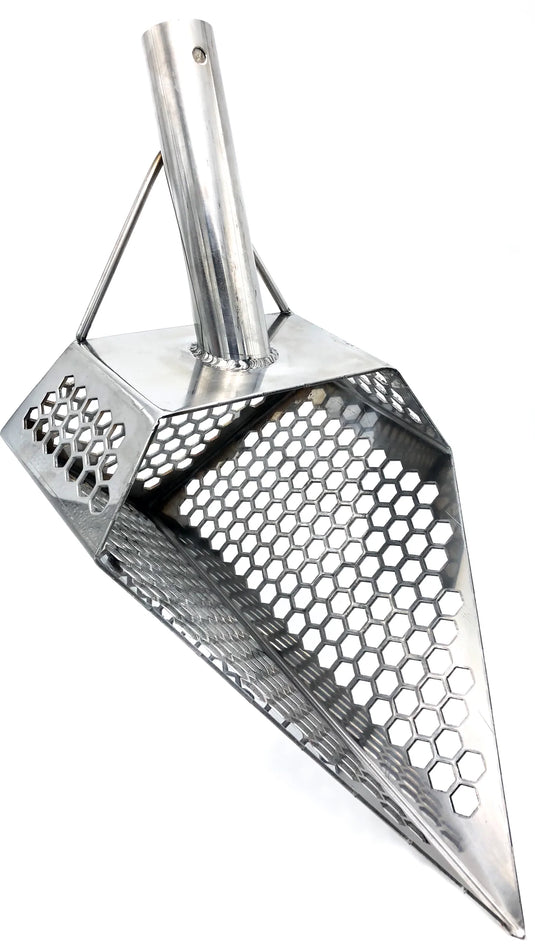 CKG Sand Scoop For Metal Detecting, Stainless Steel With Hexahedron 7m –  ckgscoop