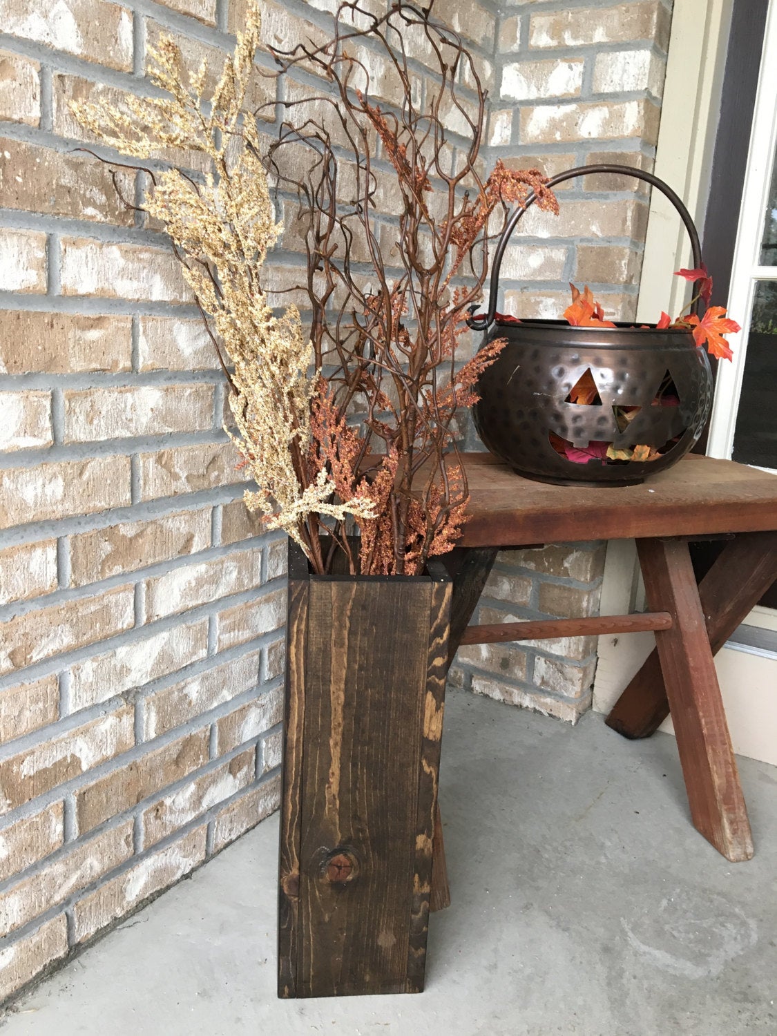 Rustic Floor Vase
