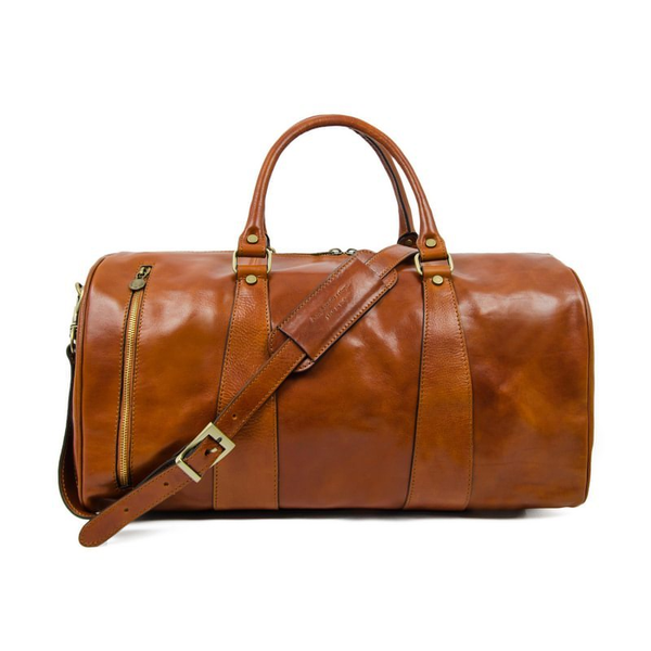 Time Resistance Full Grain Leather Duffel Bag - Wise Children - Frederic St  James
