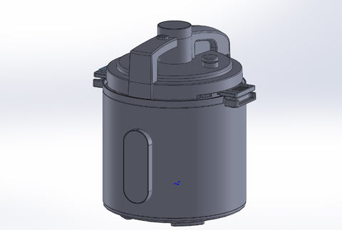 A Computer Rendering of the 2nd Generation Appetite Automatic Pap Maker