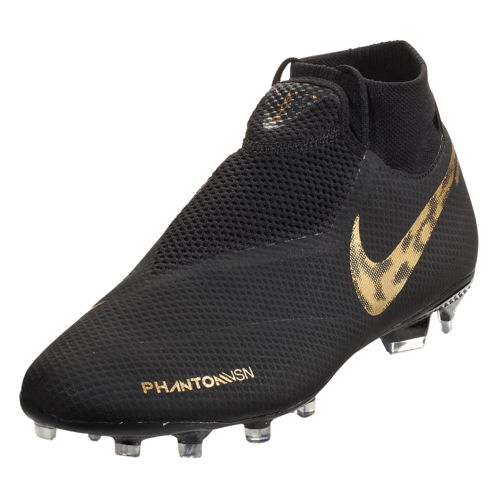 tachones nike negros con dorado