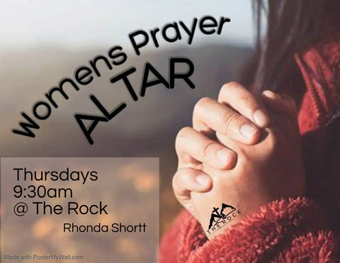 Womens Prayer Altar