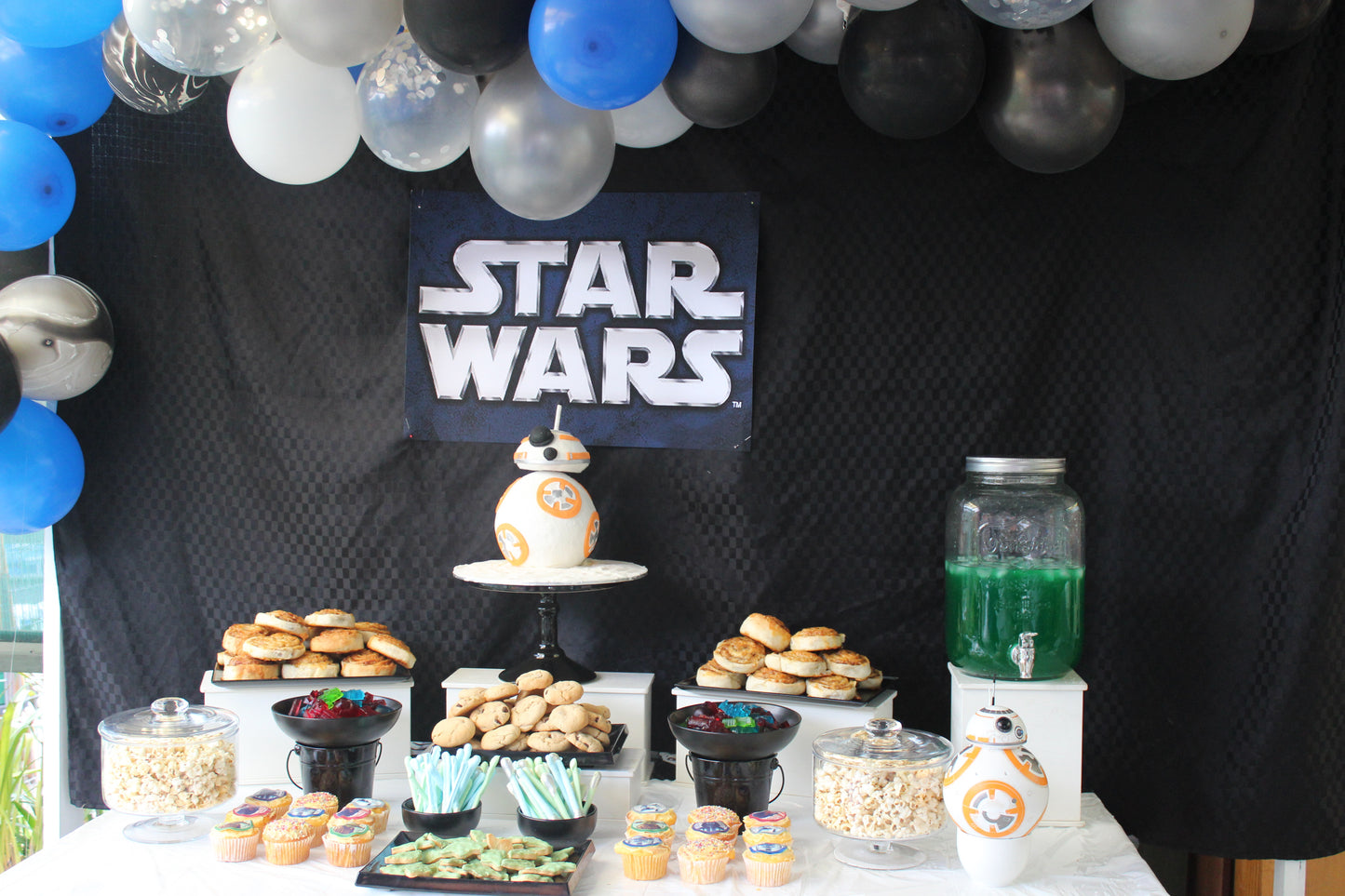 Grazing Buffet Star Wars BB8 Theme Kids Birthday – Regnier Cakes