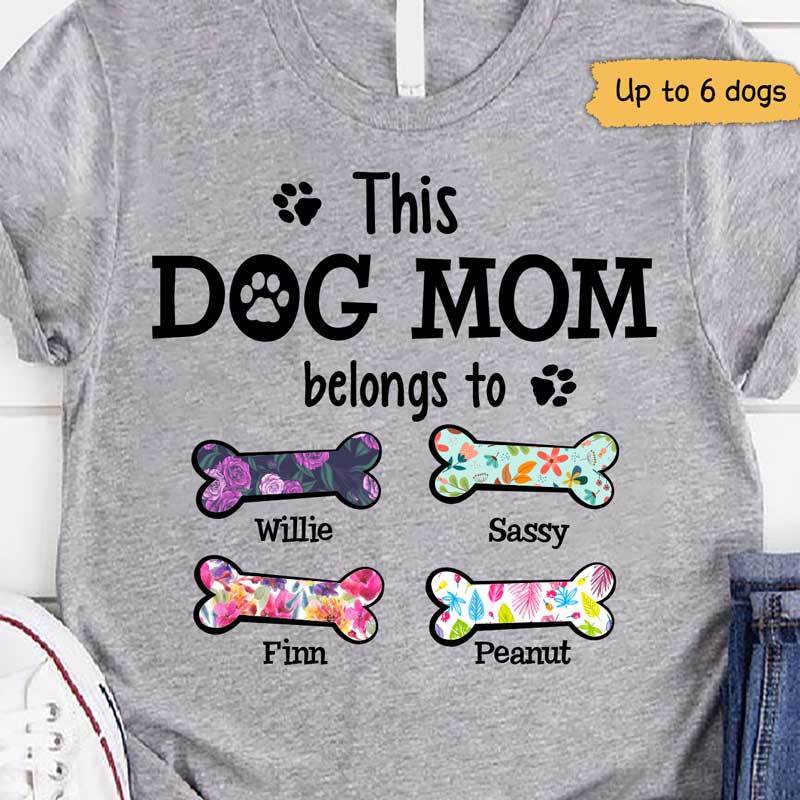 this dog mom belongs to shirt