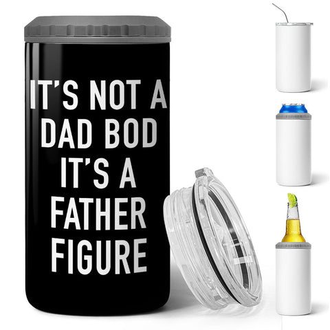 Funny Dad Bod Can Cooler